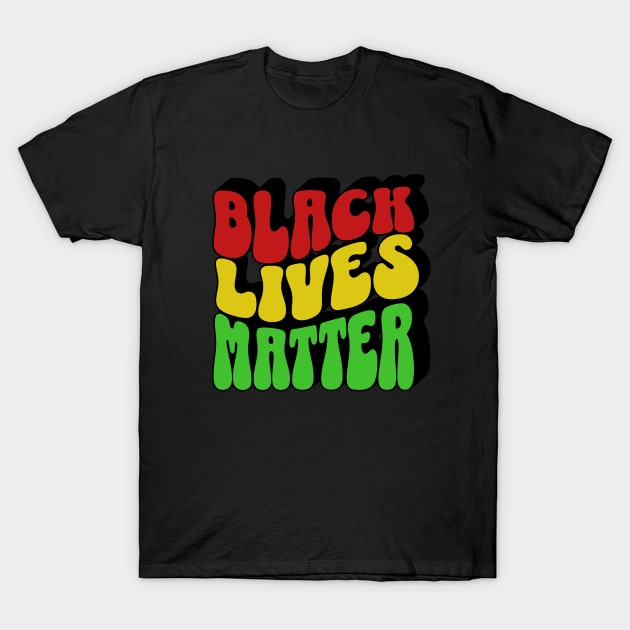 Black lives matter T-Shirt by valentinahramov